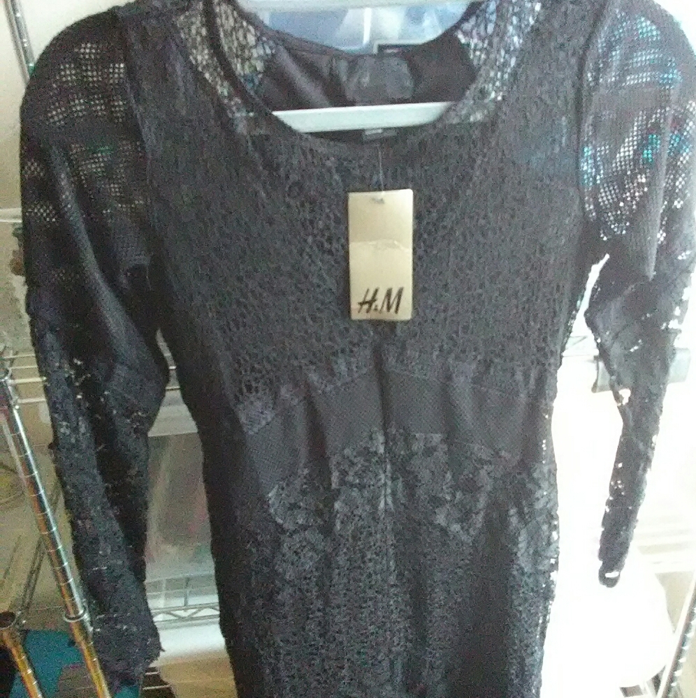 H&M laced dress